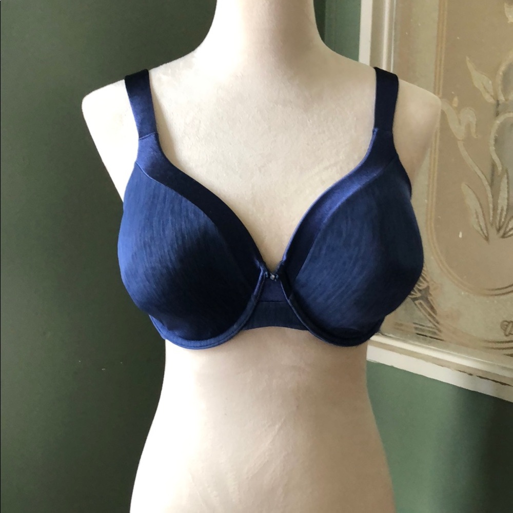 Elegant Navy Blue Women's Bra